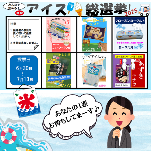 【横浜中2】アイス総選挙