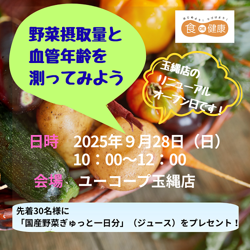 骨の健康度と野菜摂取量サムネイル - コピー