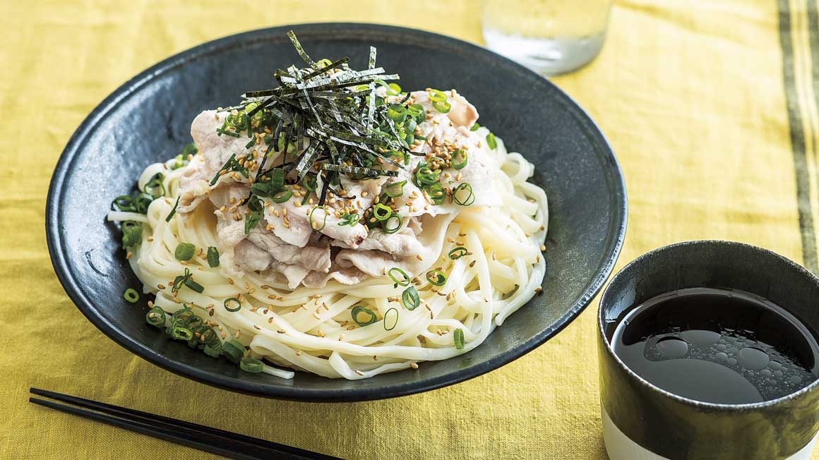 ピリ辛肉うどん