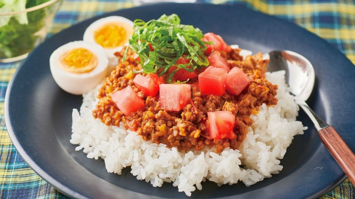  和風トマトドライカレー