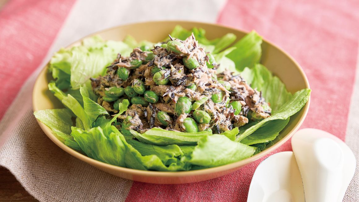 ひじきとツナのマヨサラダ